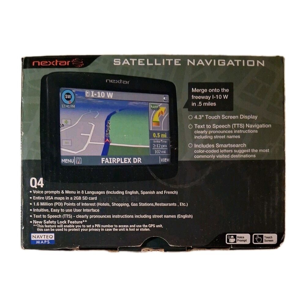 Nextar Satellite Navigation GPS Q4 Series
